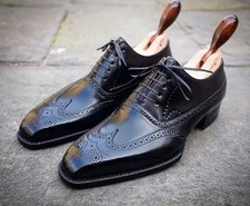 Chaussures Oxford à lacets et