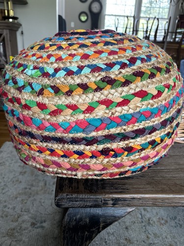 Hand braided jute - hand-braided,