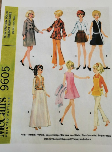 Patron mccall barbie - mccall's,