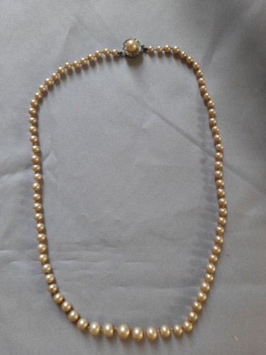 Collier perles femme - de,
