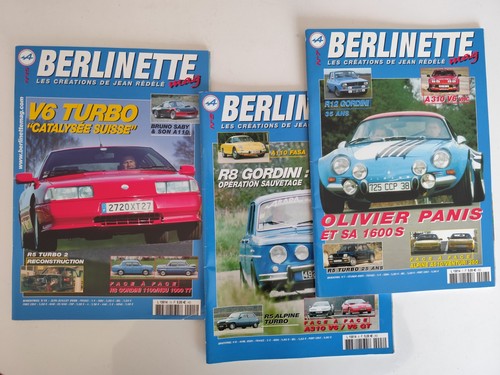 Lot magazines berlinette - lot,