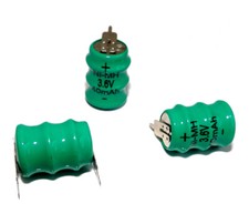 3PCS Batterie 3.6V 40mAh