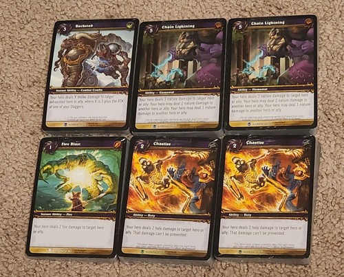 World warcraft tcg - world,