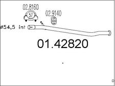 TUYAU D'éCHAPPEMENT PEUGEOT 206 CC 2.0 S16