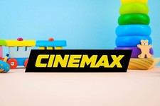 Panneau logo imprimé en 3D Cinemax Home Cinéma Décoration Dolby Atmos THX DTSX