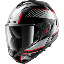 Casque Modulable Shark OXO SIKTER Black Chrom Silver