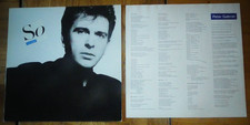 Peter Gabriel : So Vinyl 1986
