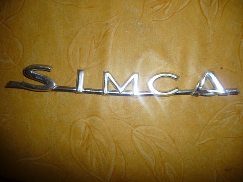 Monogramme sigle simca - sigle, "simca"