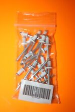 20 RIVETS POP BLANC POUR