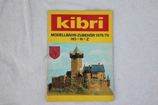 Catalogue KIBRI 1978/79 décor HO+N+Z train vapeur DB OBB ESSO BP SHELL ARNOLD