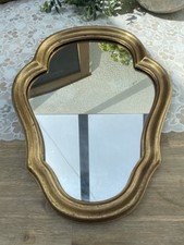 Miroir ancien mural en bois