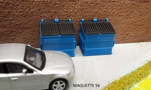 Lot bennes ordures de - bennes,
