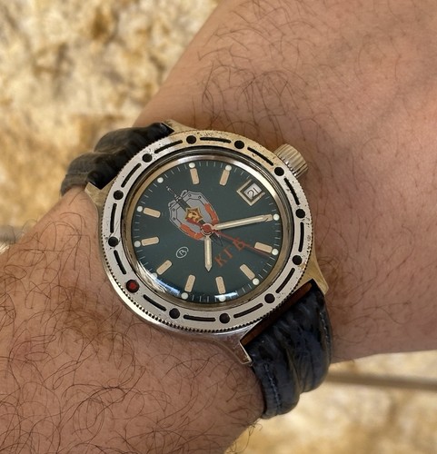 Vintage vostok amphibian kgb - vintage,