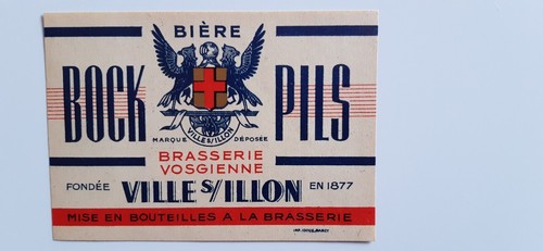 étiquette biere bock - Étiquette, pils