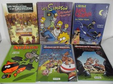 LOT BD - SIMPSON - NELSON - RUGBYMEN - ABRACADABRA - TRIBULATIONS D’1 CAISSIÈRE