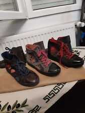 Baskets femme DESIGUAL montantes, 3 couleurs differentes,taille 37 neuves