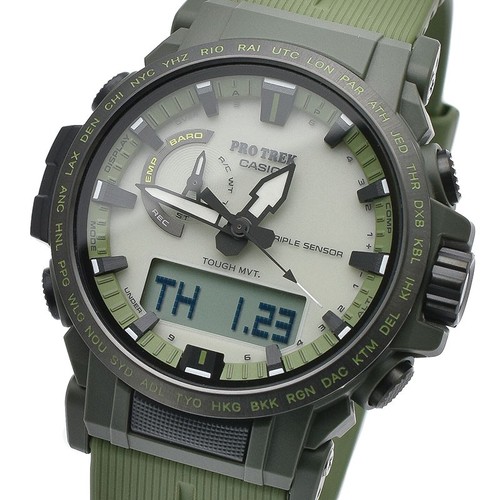 Montre solaire homme casio pro - homme,