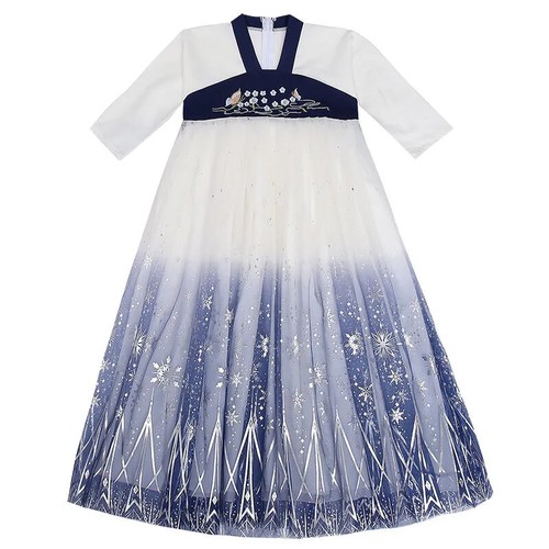 Filles broderie hanfu robe - filles,