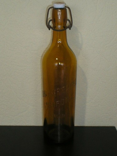 Ancienne bouteille bière - bouteille,