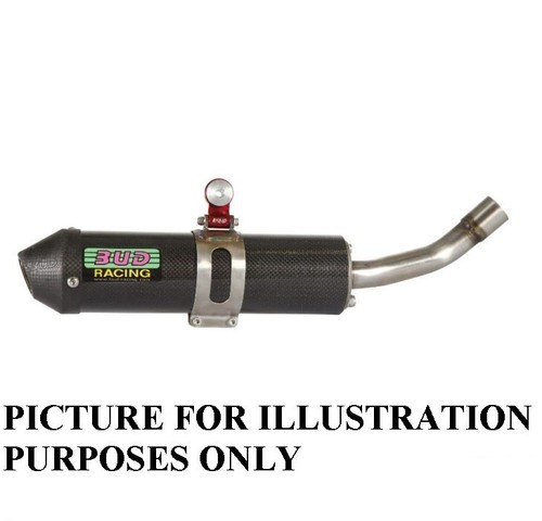 Bud racing carbon silencer - racing,