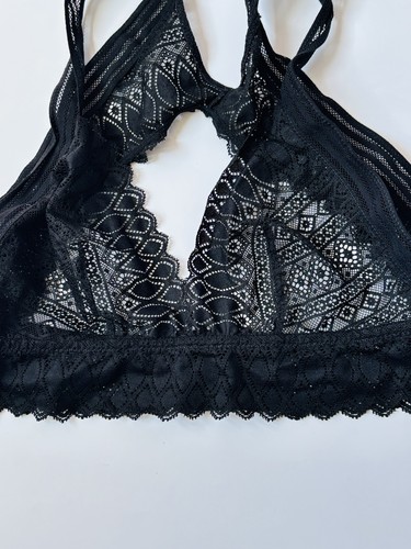 Brassière dentelle noire - en,