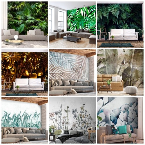 Floral tropical papier - papier, peint