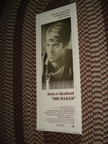 Brubaker original insert - brubaker, '80