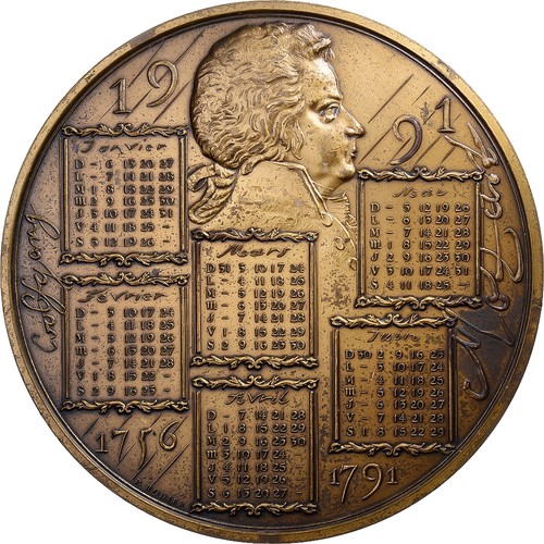 France médaille calendrier - france,, médaille,