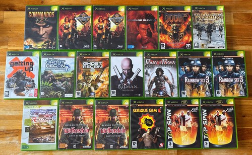 Lot jeux xbox 1ère - lot,
