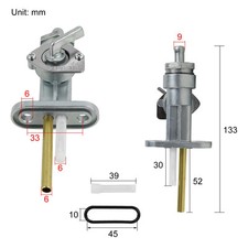Robinet d'essence carburant