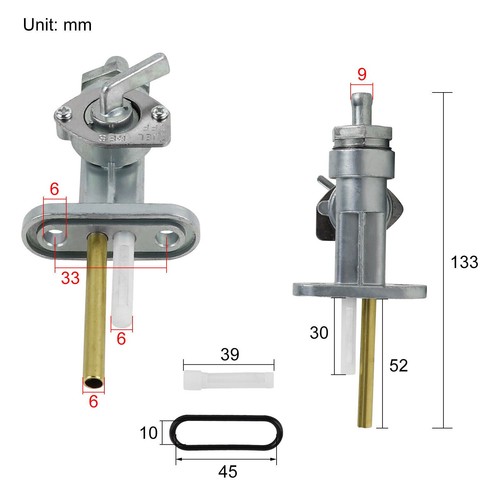 Robinet essence carburant - d'essence,