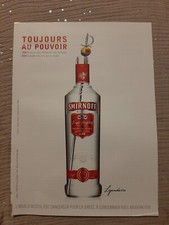Publicité de presse Vodka