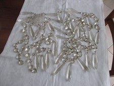 lot d anciennes pampilles verre ou cristal ????