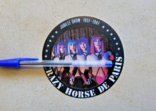 Autocollant publicitaire CRAZY