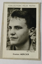 1952 GASTON MERCIER  Rameur aviron  Felix Potin French card Carte Sports photo