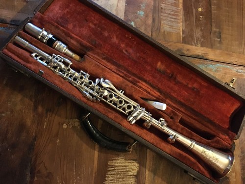 Clarinette métal argenté - clarinette,