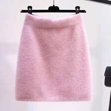 Femme Jupe Courte Faux Vison