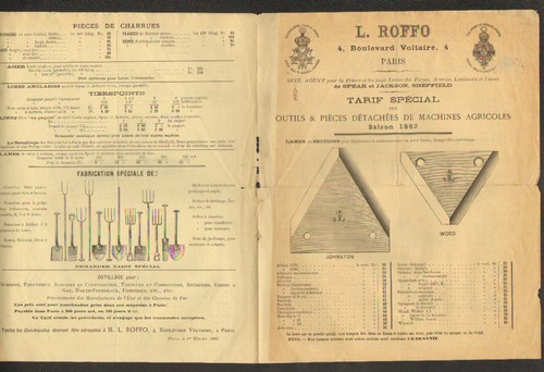 Paris outils pieces - &,