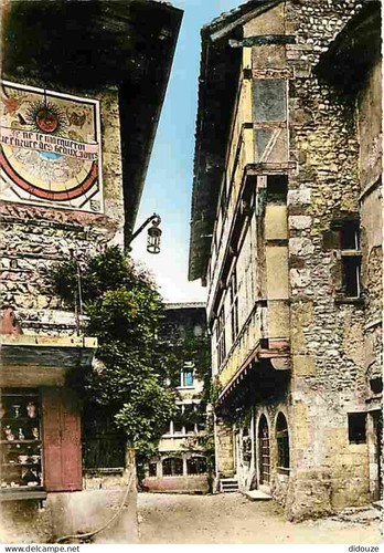 Carte postale pérouges - -,