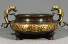 5.8" marqué pourpre bronze