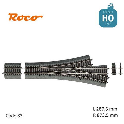 Roco line aiguillage triple - .aiguillage,