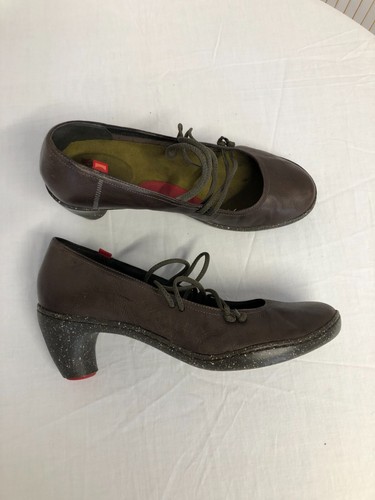 Escarpins camper cuir marron - camper,
