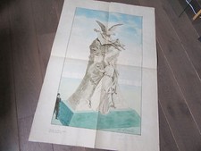 GRAND DESSIN D'ARCHITECTURE MONUMENT SIGNE HERAULT