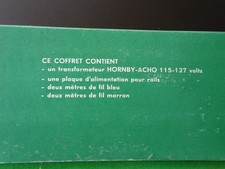 Transformateur Meccano Hornby - Acho réf. 6460