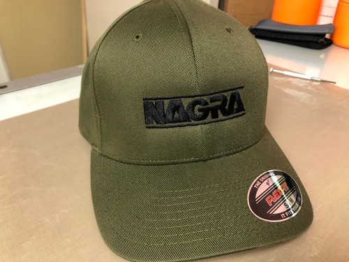 Nagra audio logo - logo, embroidered
