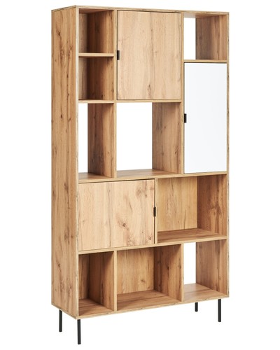 Bibliothèque bois 5 - bois,