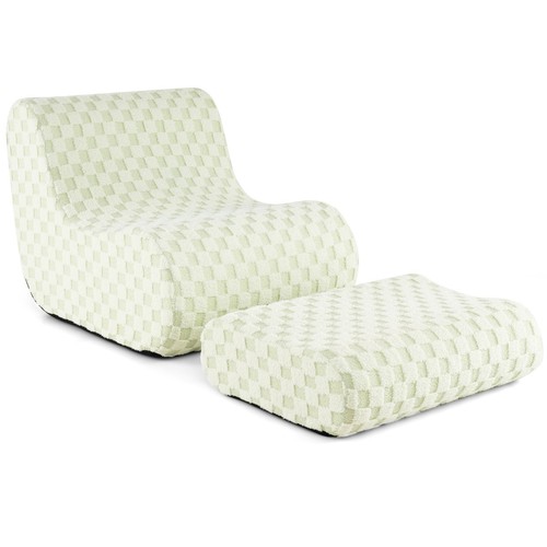 Chaise pouf avec - avec, ottoman