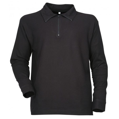 Chemise noire 100 coton - f1,