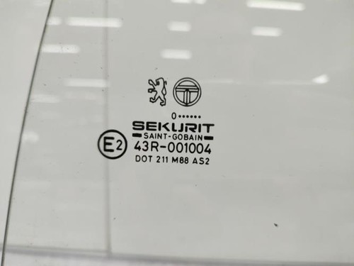 Vitre arriere gauche peugeot - arriere,