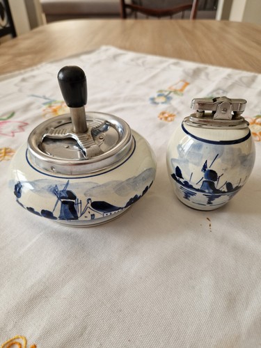 Cendrier briquet vintage - cendrier, et